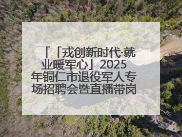 「戎创新时代·就业暖军心」2025年铜仁市退役军人专场招聘会暨直播带岗活动顺利举行