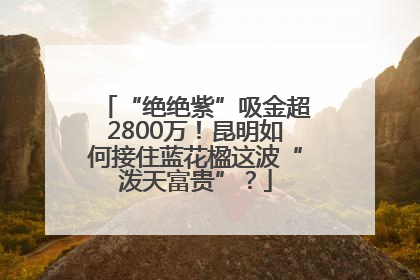 “绝绝紫”吸金超2800万！昆明如何接住蓝花楹这波“泼天富贵”？