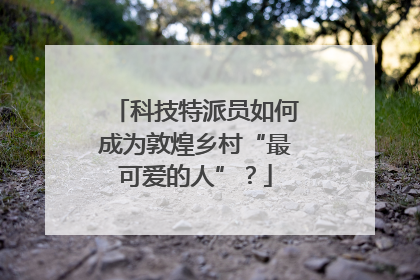 科技特派员如何成为敦煌乡村“最可爱的人”？