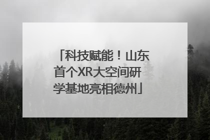 科技赋能！山东首个XR大空间研学基地亮相德州