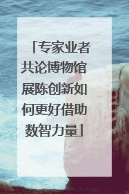 专家业者共论博物馆展陈创新如何更好借助数智力量