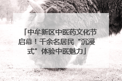 中牟新区中医药文化节启幕！千余名居民“沉浸式”体验中医魅力