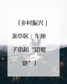 乡村振兴｜龙亭区：车厘子串起“甜蜜链”