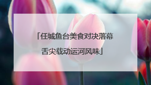 任城鱼台美食对决落幕 舌尖载动运河风味