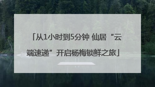 从1小时到5分钟 仙居“云端速递”开启杨梅锁鲜之旅