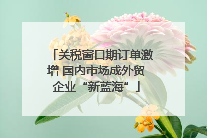 关税窗口期订单激增 国内市场成外贸企业“新蓝海”