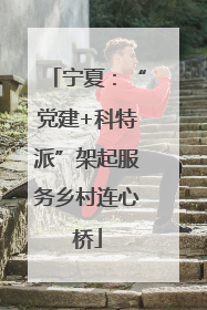 宁夏：“党建+科特派”架起服务乡村连心桥
