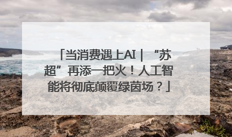 当消费遇上AI｜“苏超”再添一把火！人工智能将彻底颠覆绿茵场？
