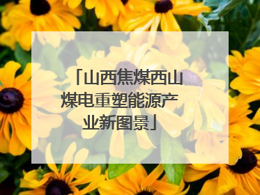山西焦煤西山煤电重塑能源产业新图景