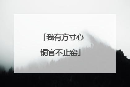我有方寸心 铜官不止窑