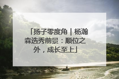 扬子零度角｜杨瀚森选秀前景：顺位之外，成长至上