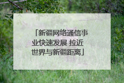 新疆网络通信事业快速发展 拉近世界与新疆距离