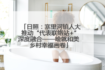 日照：寨里河镇人大推动“代表联络站+”深度融合——绘就和美乡村幸福画卷
