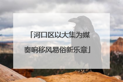 河口区以大集为媒 奏响移风易俗新乐章