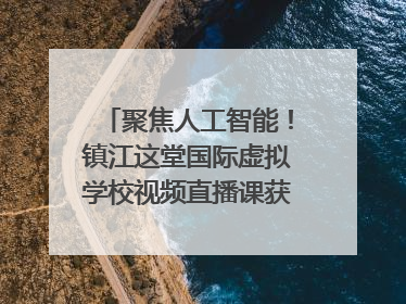 聚焦人工智能！镇江这堂国际虚拟学校视频直播课获韩美伙伴点赞