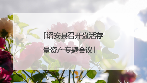 诏安县召开盘活存量资产专题会议
