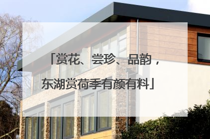 赏花、尝珍、品韵，东湖赏荷季有颜有料