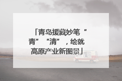 青岛援藏妙笔“青”“清”，绘就高原产业新图景