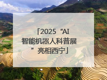 2025“AI智能机器人科普展”亮相西宁